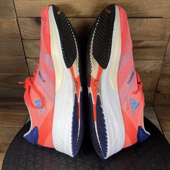 Adidas Adizero Adios 6 'Turbo Sky Rush' Women's Size US 7 Mesh Running Shoes - Picture 9 of 10